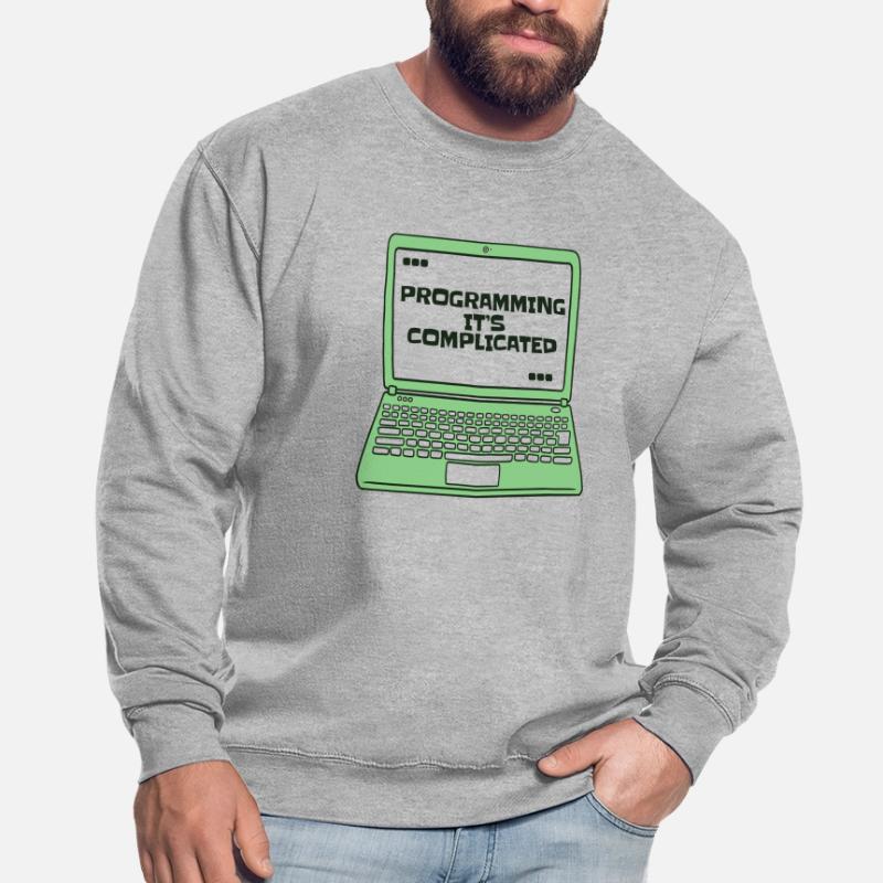 Programmer c’est compliqué Developer Coder Sweat-shirt Unisexe