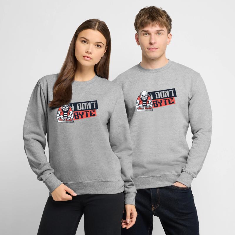 I Don't Byte Softwareingenieur Developer Coder Unisex Pullover