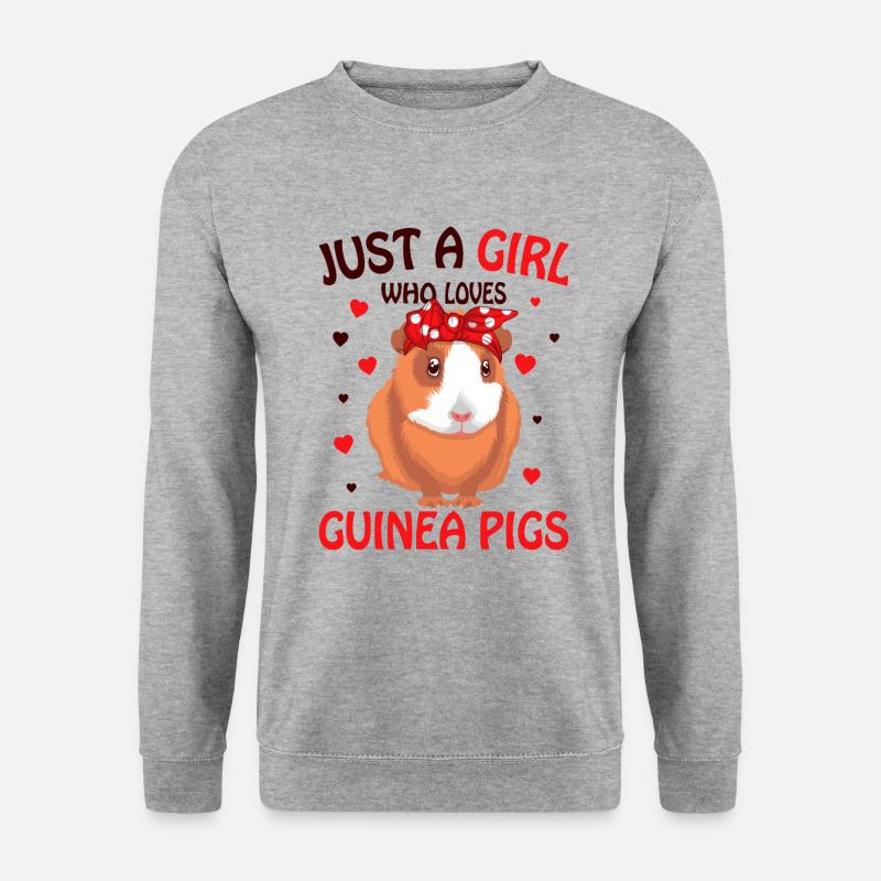 Cochon d'Inde - Sweat-shirt Unisexe - gris chiné