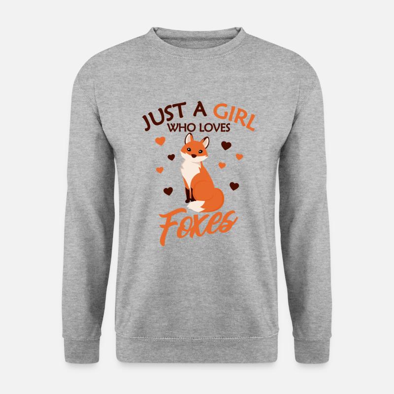 Fox - Unisex Sweatshirt - salt & pepper