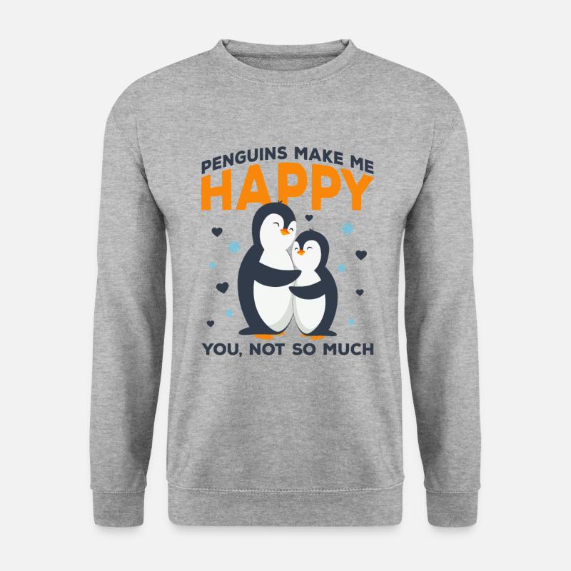 penguin - Unisex Sweatshirt - salt & pepper