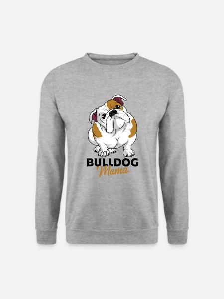 English bulldog - Unisex Sweatshirt - salt & pepper