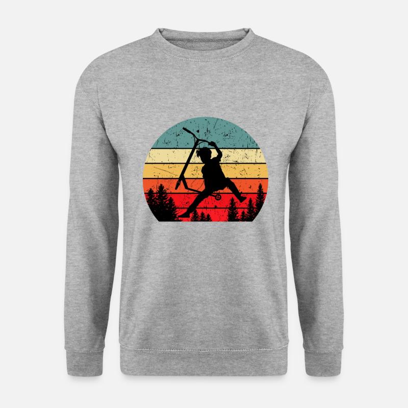 Scooter - Unisex Pullover - Weißgrau meliert