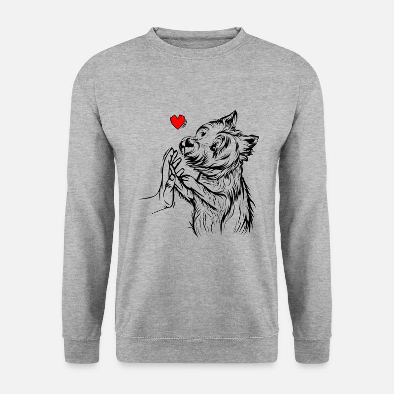 West Highland White Terrier - Unisex Sweatshirt - salt & pepper