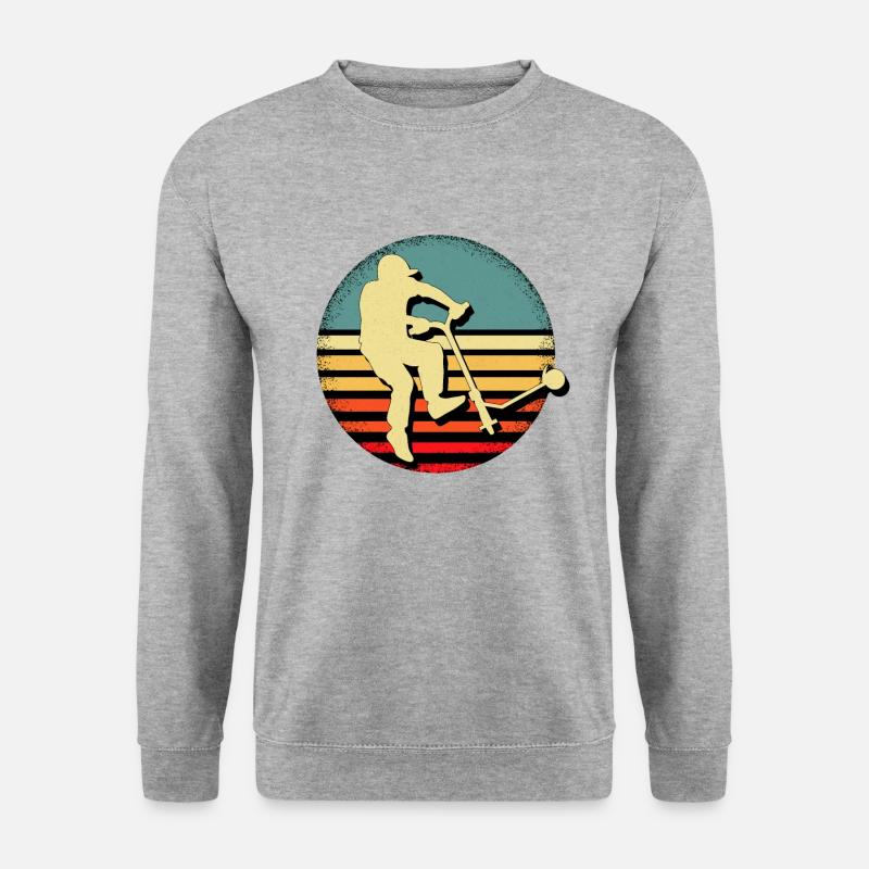 Scooter - Unisex Pullover - Weißgrau meliert