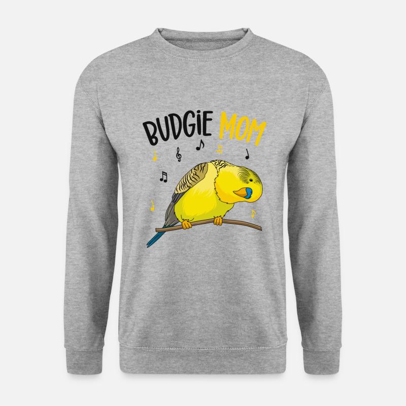 Budgerigar - Unisex Sweatshirt - salt & pepper