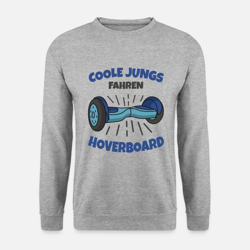 Hoverboard - Unisex Pullover - Weißgrau meliert