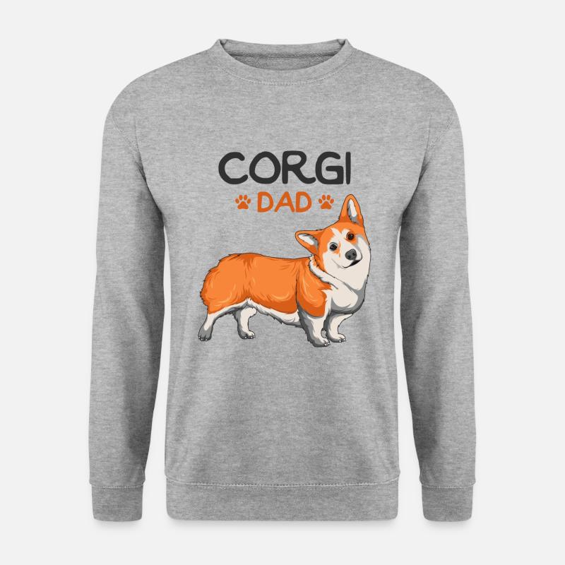 Corgi - Unisex Sweatshirt - salt & pepper