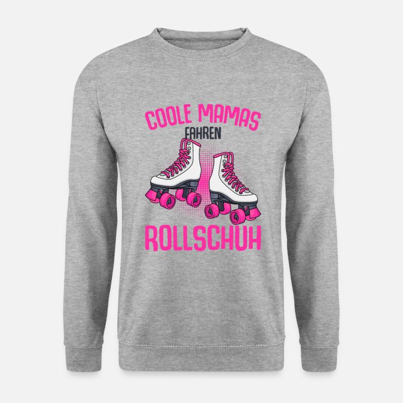 Roller skates - Unisex Sweatshirt - salt & pepper