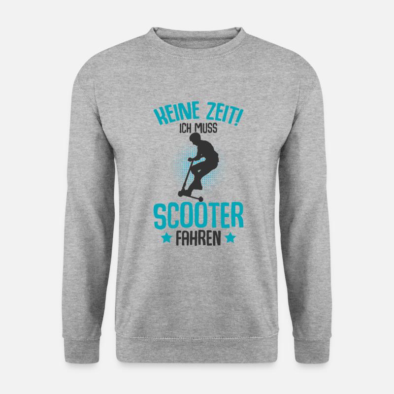 Scooter - Unisex Pullover - Weißgrau meliert