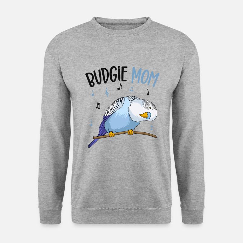 budgerigar - Unisex Sweatshirt - salt & pepper