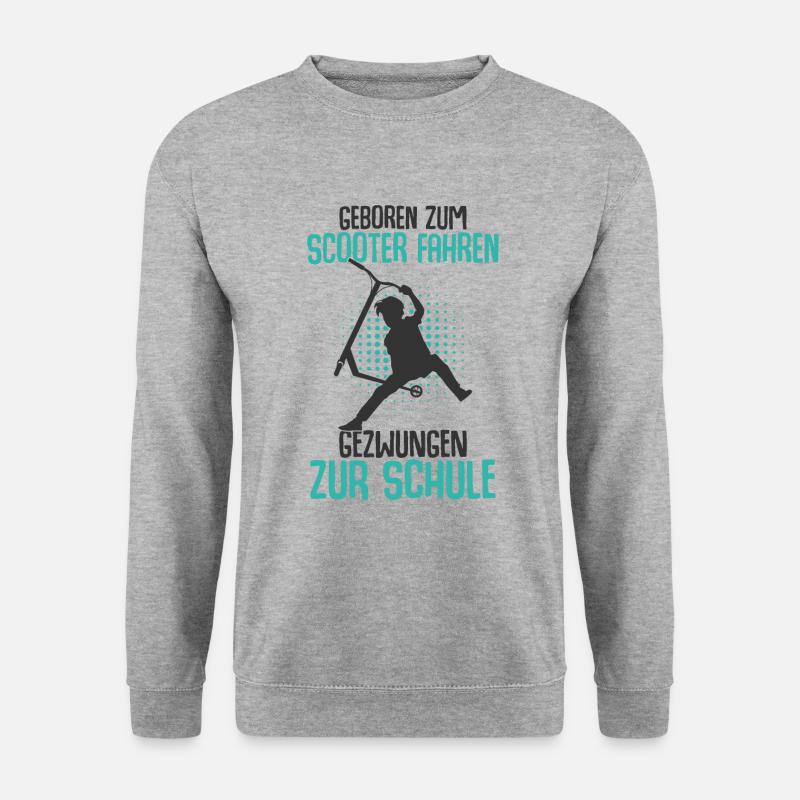 Scooter - Unisex Pullover - Weißgrau meliert