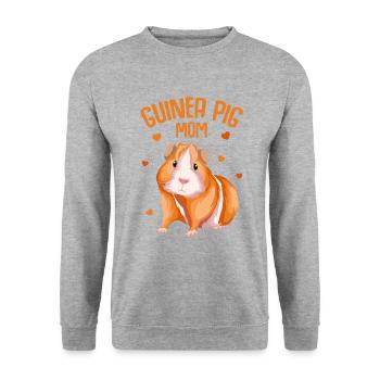 Cobaye - Sweat-shirt Unisexe - gris chiné - Devant - Alina (178cm) & Michal (187cm)