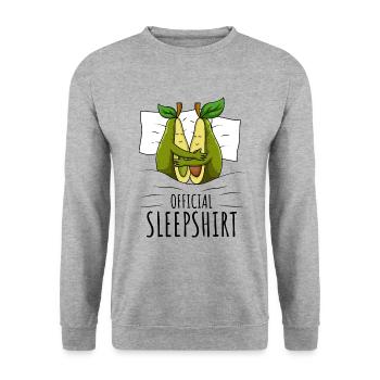 Avocat - Sweat-shirt Unisexe - gris chiné - Devant - Alina (178cm) & Michal (187cm)