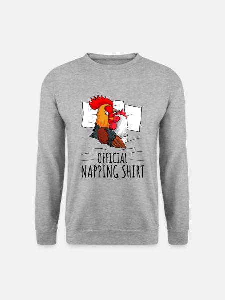 Poulets - Sweat-shirt Unisexe - gris chiné