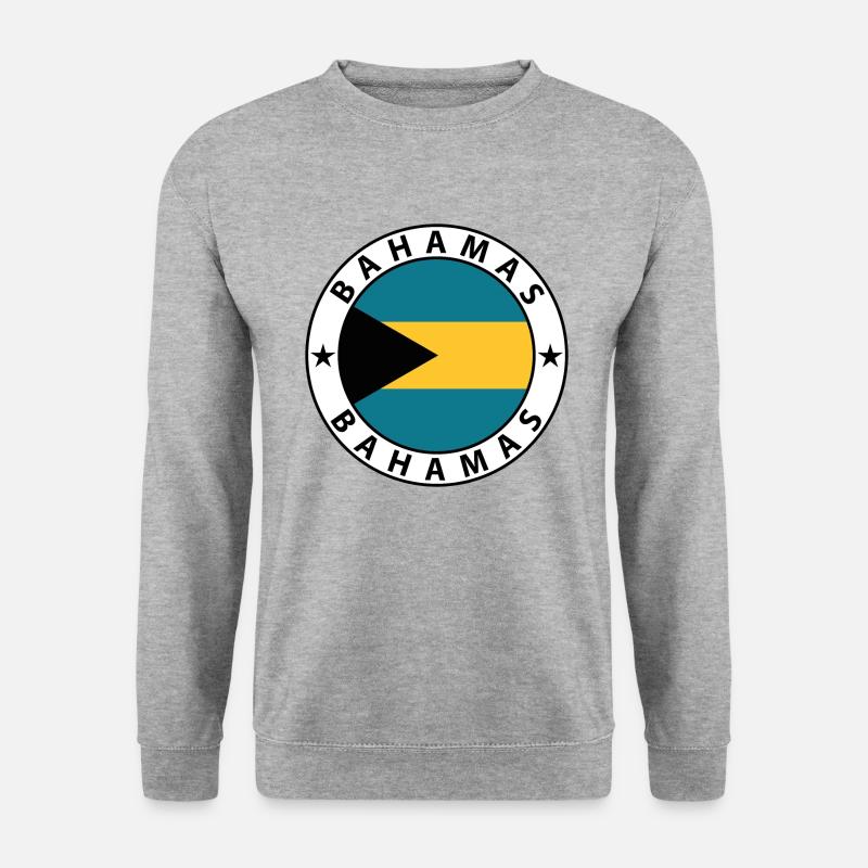 Bahamas - Unisex Pullover - Weißgrau meliert