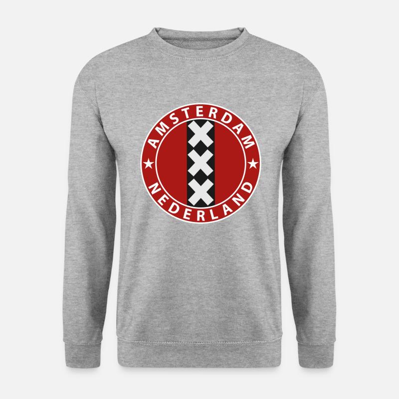 Amsterdam - Unisex Sweatshirt - salt & pepper