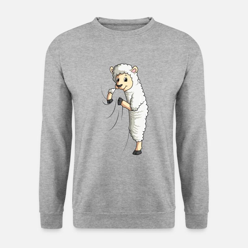 sheep - Unisex Sweatshirt - salt & pepper