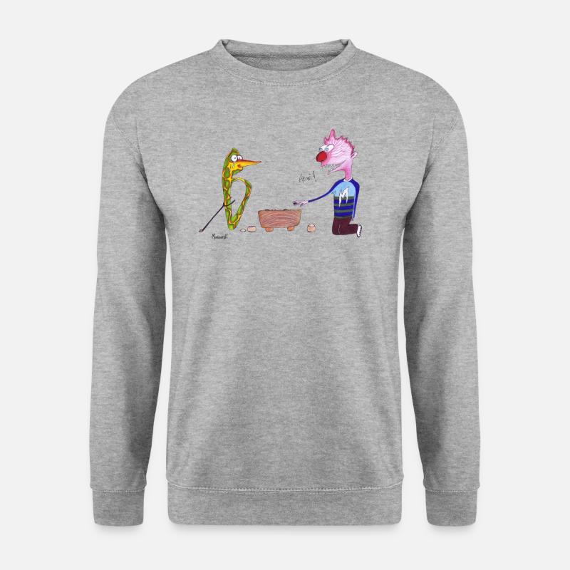 Ein grausames Spiel - Unisex Pullover - Weißgrau meliert
