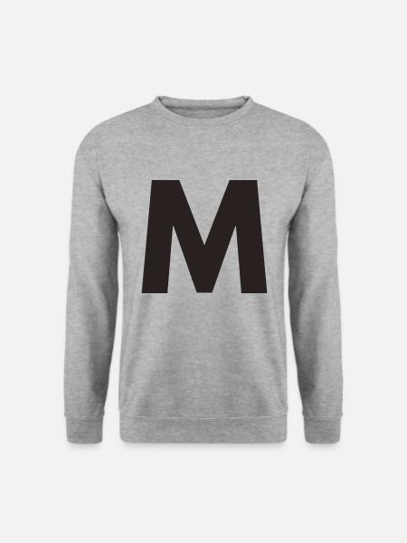 M - Unisex Sweatshirt - salt & pepper