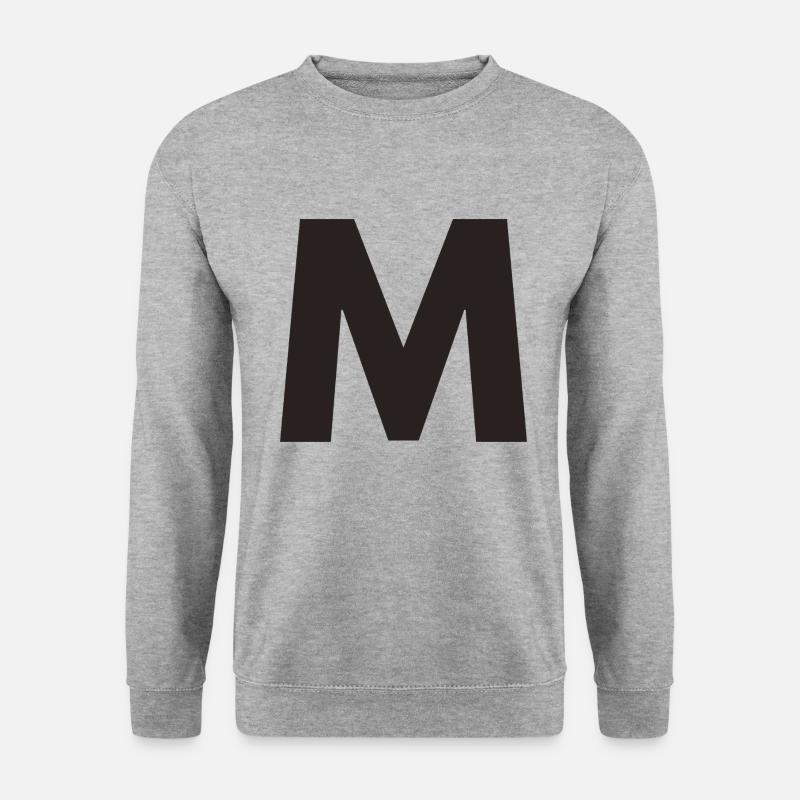M - Unisex Sweatshirt - salt & pepper