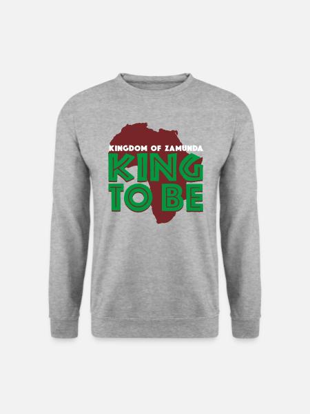 Coming To America King To Be - Unisex Sweatshirt - salt & pepper