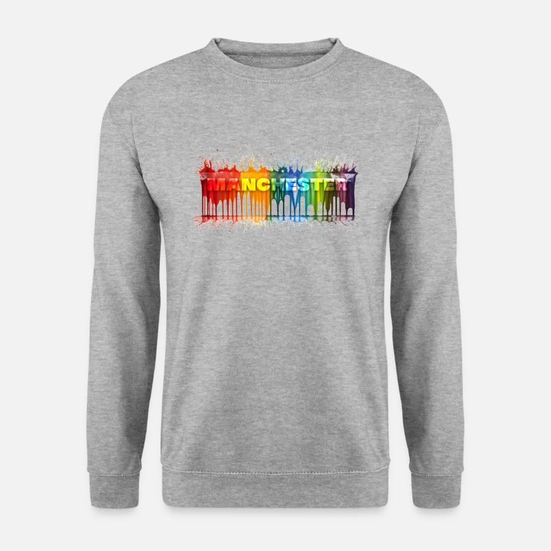 Manchester Pride - Unisex Sweatshirt - salt & pepper