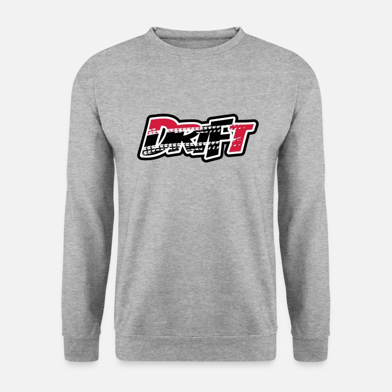 Drift Motorsport Hooning - Unisex Pullover - Weißgrau meliert