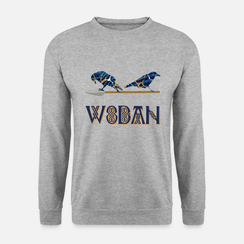 wodan e 16 - Unisex Sweatshirt - salt & pepper
