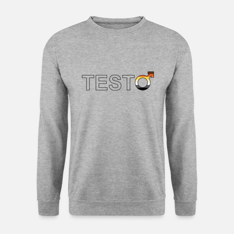 TESTO black - Unisex Sweatshirt - salt & pepper