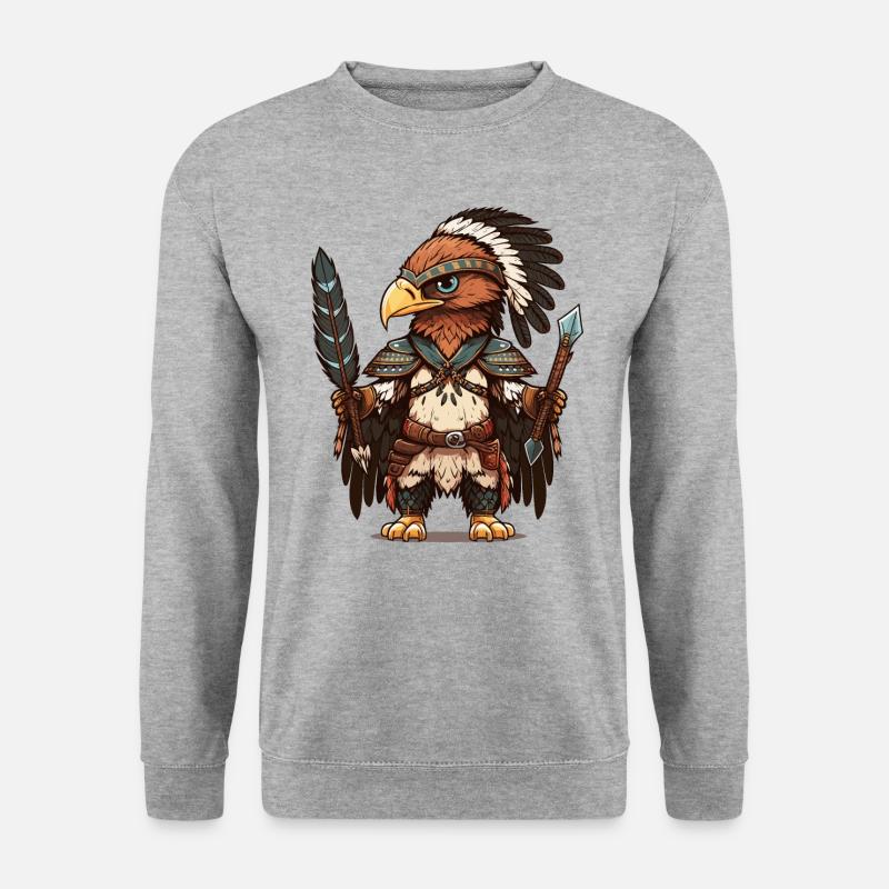 Eagle Warriors Pride - Unisex Sweatshirt - salt & pepper