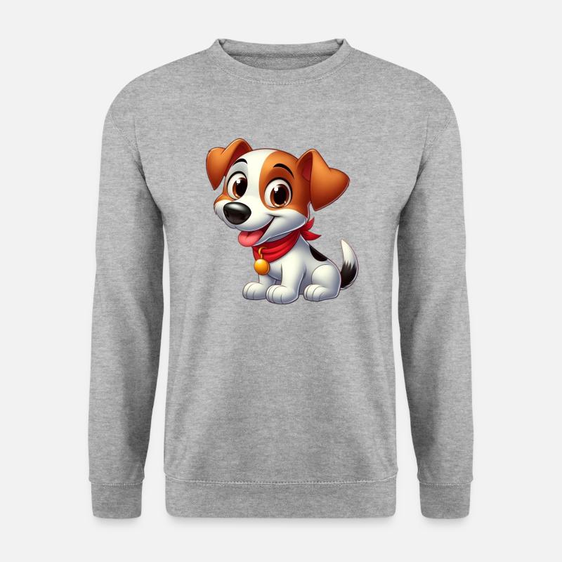 Fox Terrier 6 - Unisex Sweatshirt - salt & pepper