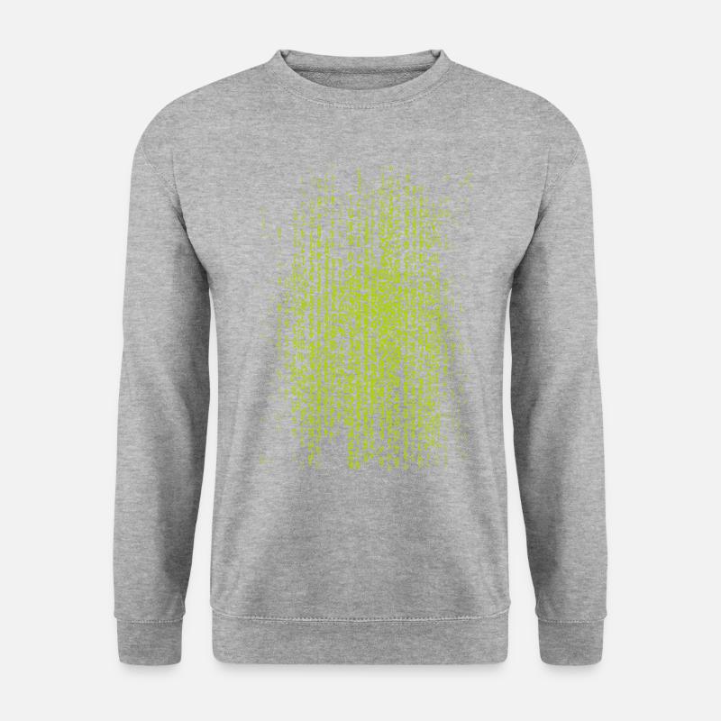 Matrix Vertical - Unisex Sweatshirt - salt & pepper