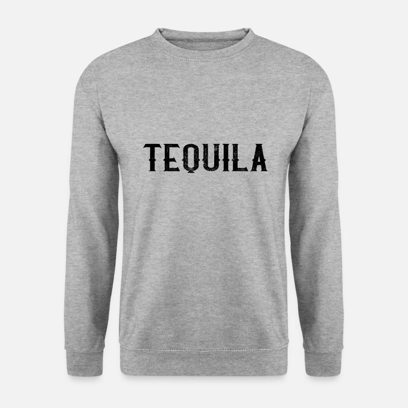 TEQUILA - Unisex Pullover - Weißgrau meliert