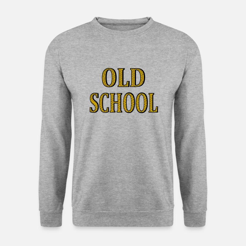 Old school - Unisex Sweatshirt - salt & pepper