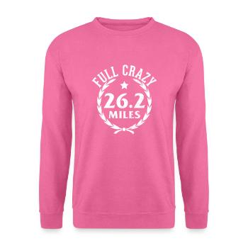 26.2 Meilen Marathon - Marathonläufer - Unisex Pullover - Pink - Vorne