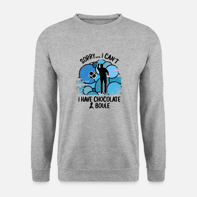 Boule Petanque Boccia Boules Chocolate - Unisex Sweatshirt - salt & pepper