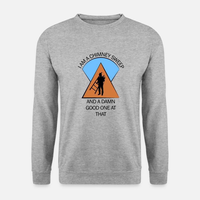 Chimney Sweep Chimney Sweep - Unisex Sweatshirt - salt & pepper