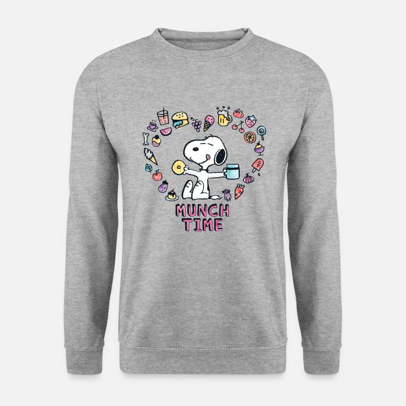 Peanuts Snoopy Munch Time - Unisex Sweatshirt - salt & pepper