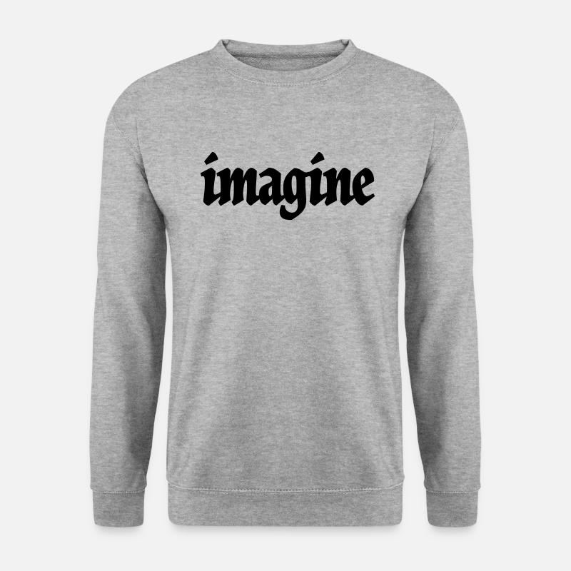 Imagine - Unisex Sweatshirt - salt & pepper
