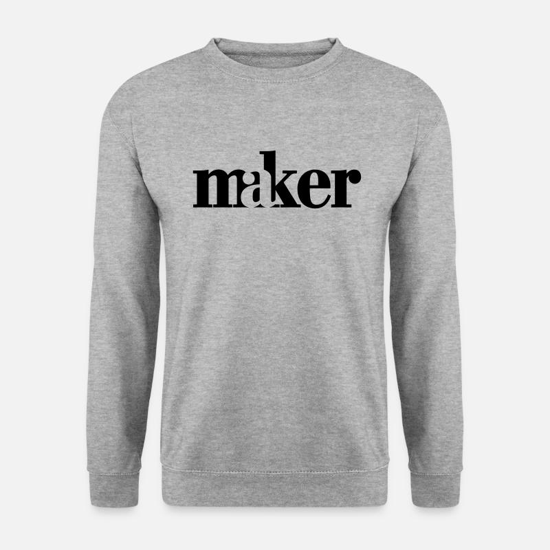 Maker - Unisex Sweatshirt - salt & pepper
