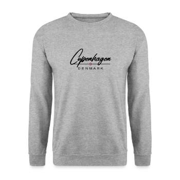 Copenhagen - Unisex Sweatshirt - salt & pepper - Front - Alina (178cm) & Michal (187cm)