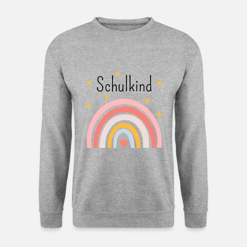 Back to school. Schulkind - Unisex Sweatshirt - salt & pepper