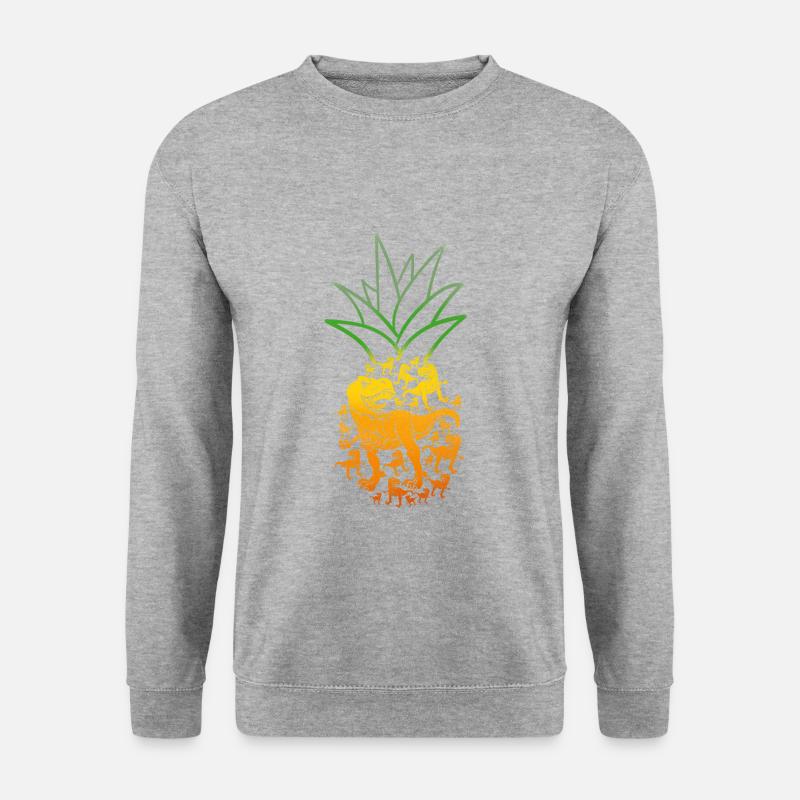 Pineapple T-Rex - Unisex Sweatshirt - salt & pepper