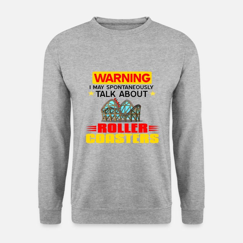 roller coaster - Unisex Sweatshirt - salt & pepper