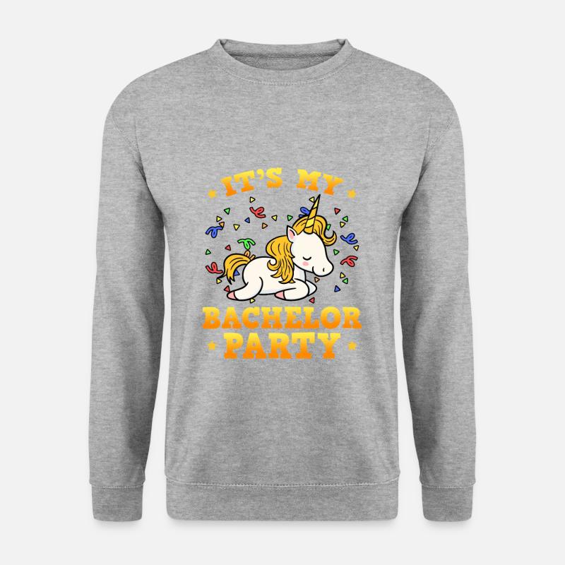 It's my bachelor party - Unisex Sweatshirt - salt & pepper