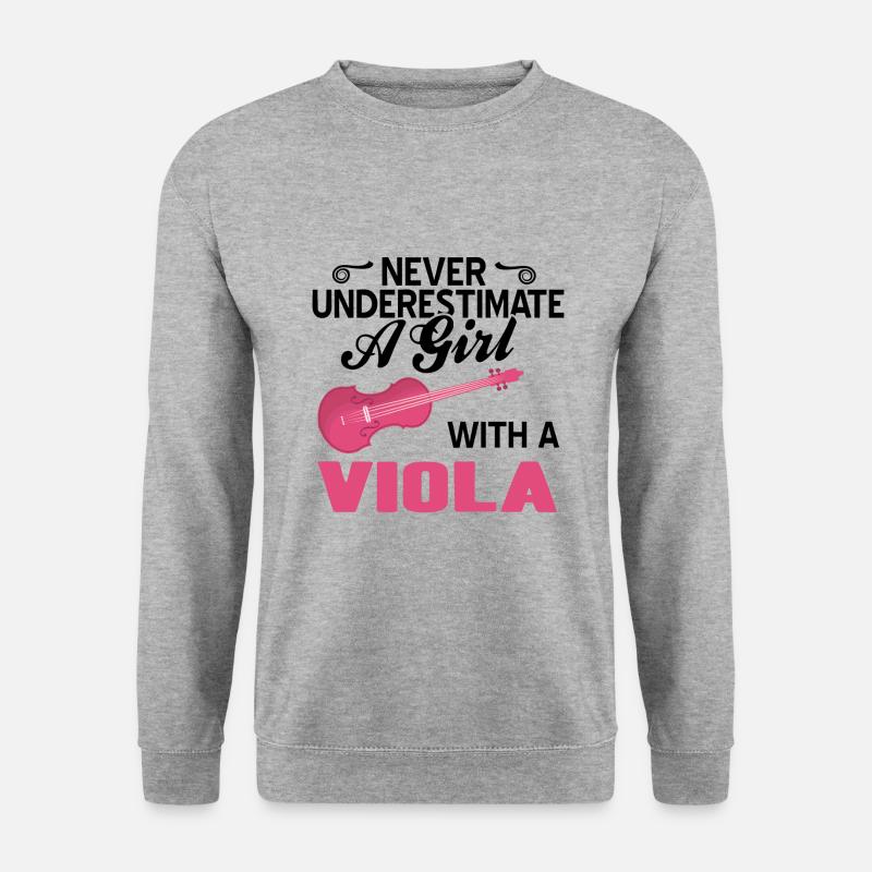 Viola - Unisex Sweatshirt - salt & pepper