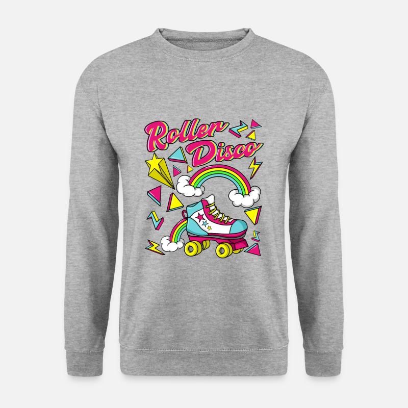 Roller disco - Unisex Sweatshirt - salt & pepper