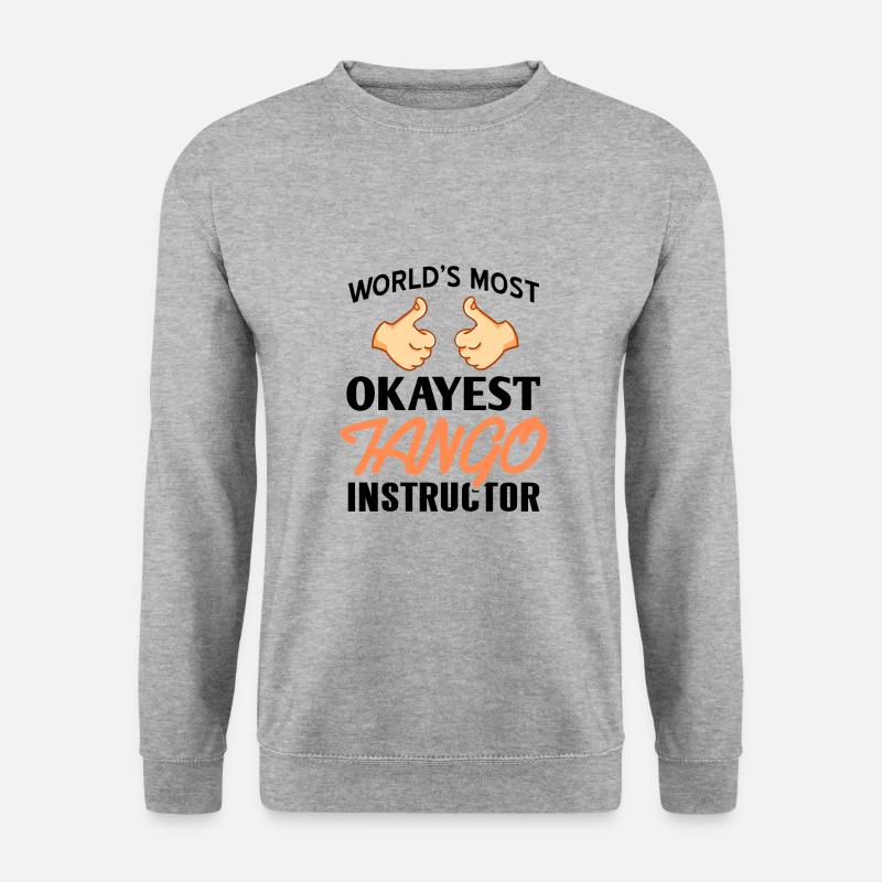 Tango - Unisex Pullover - Weißgrau meliert