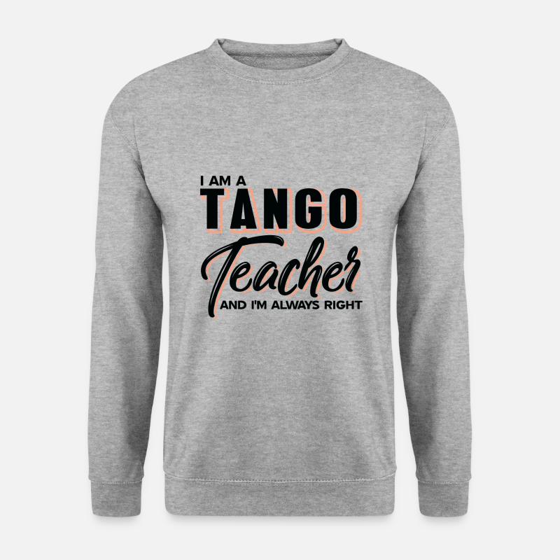 Tango - Unisex Pullover - Weißgrau meliert
